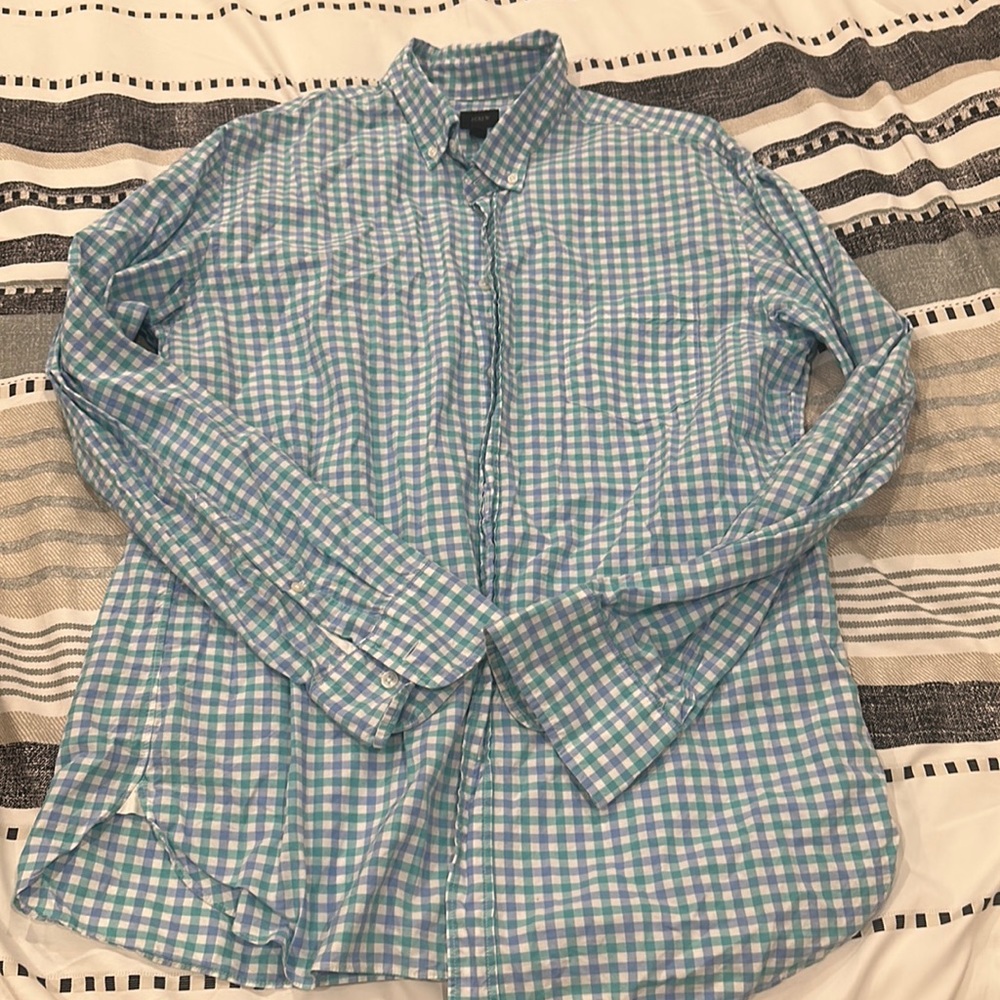 J Crew classic button down shirt